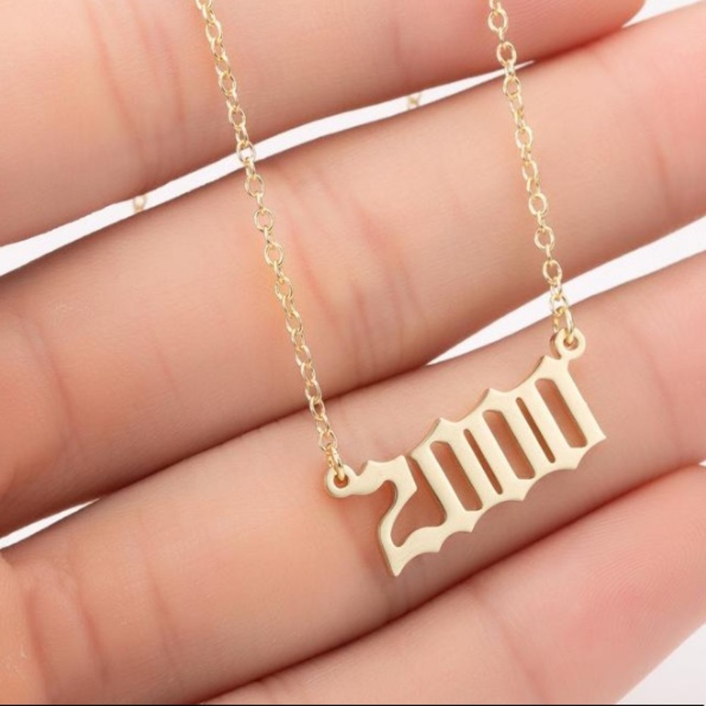 2000 Gold Fashion Necklace